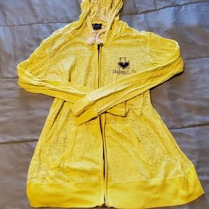 Ft. Lauderdale burnout full zip shirt